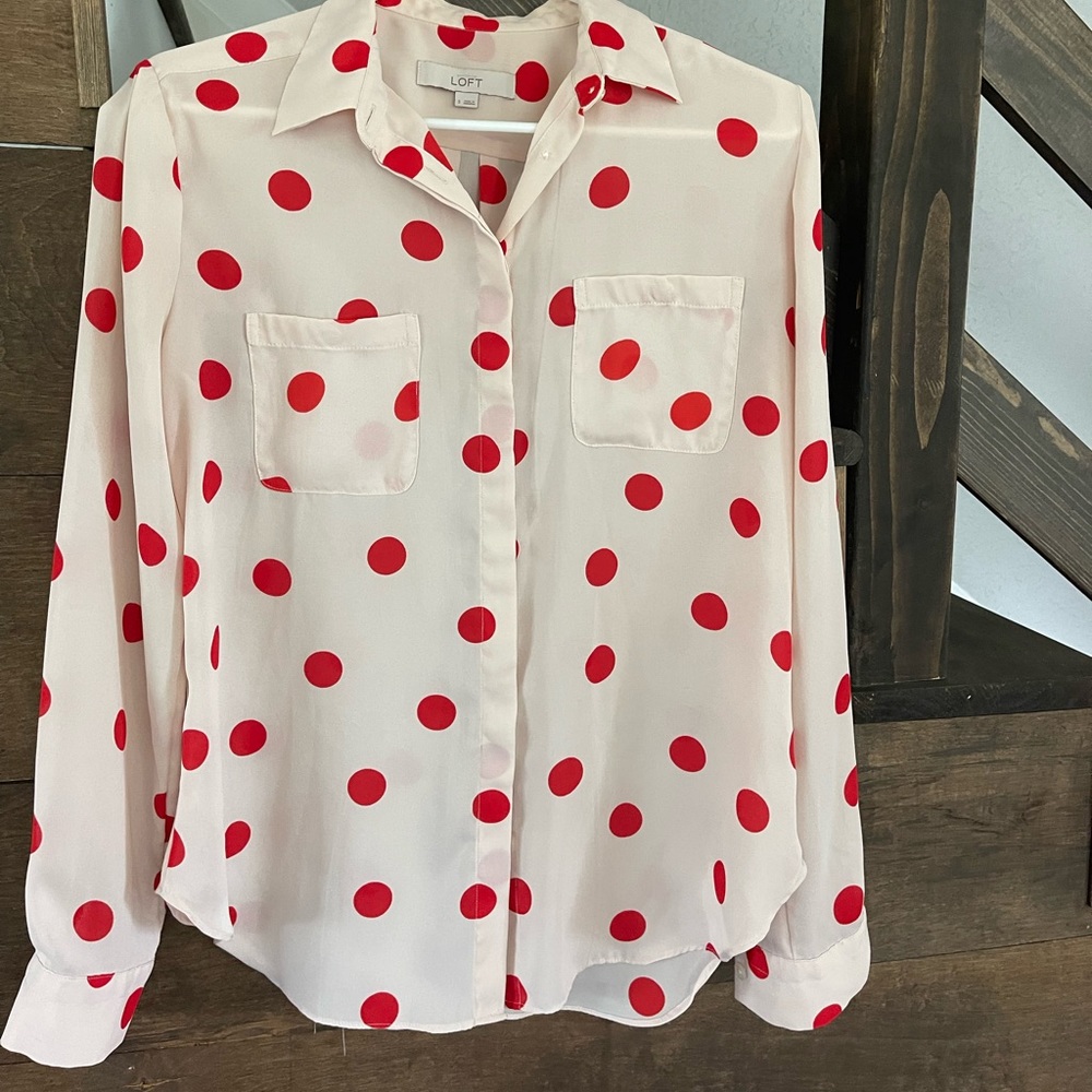 Loft blouse small